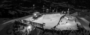 Halfpipe Finals at Night